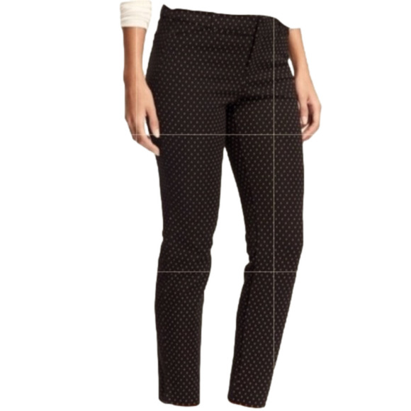 Old Navy polka dot pants Black Color Size 8 - Picture 2 of 10
